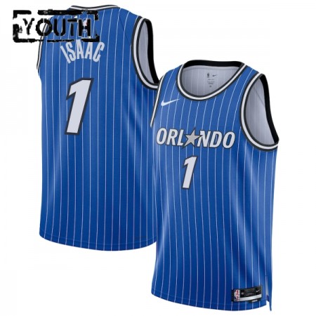 NBA Orlando Magic Trikot Jonathan Isaac Nike 2025-26 Icon Edition Blau Swingman - Kinder